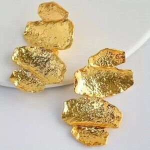 ✨ Zara Pieced Textured Earrings Trendy Earrings💕 With Gift Box